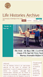 Mobile Screenshot of lifehistoriesarchive.com